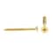 Prime-Line Wood Screw, Flat Head, Phillips Drive No. 8 X 1-1/2in Solid Brass 25PK 9035242 - alternate 2